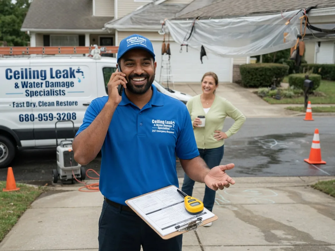 Ceiling Leak Cleanup Woodruff, SC FAQs